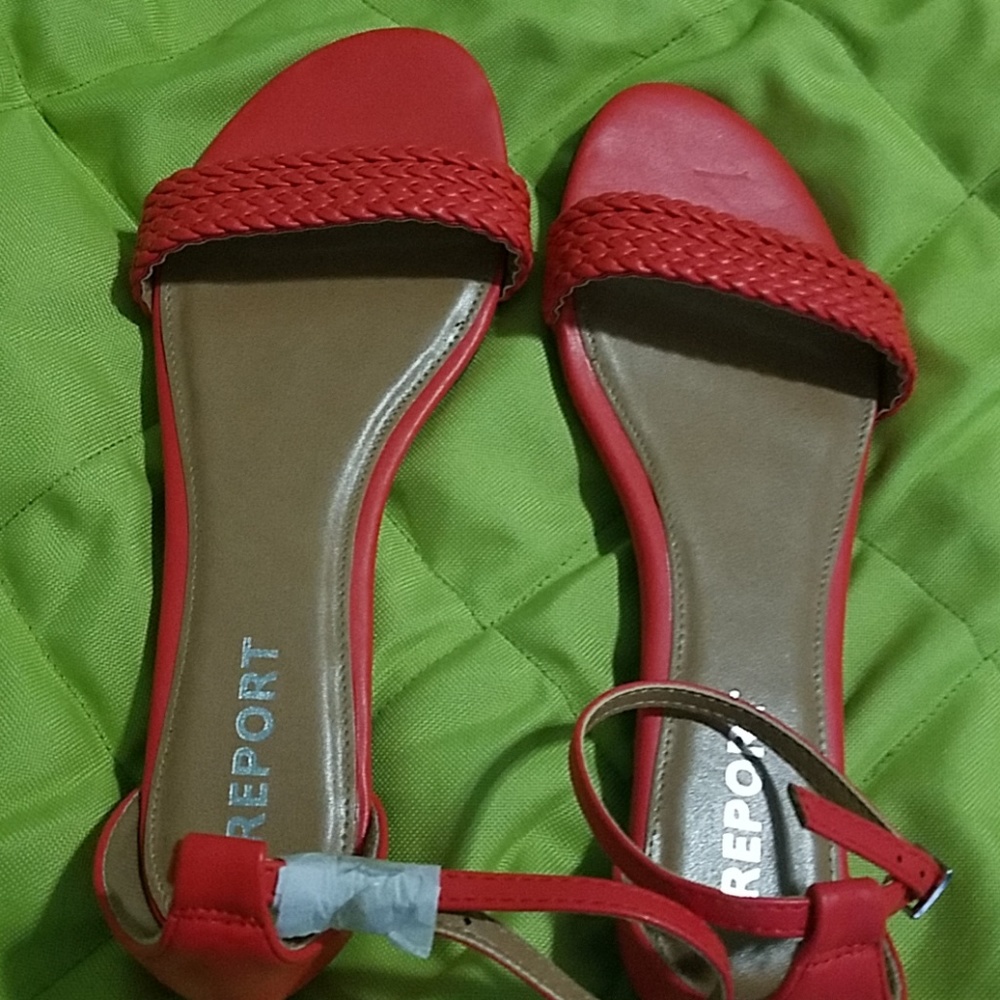 Red Sandals.. COME ON LADIES IT'S HOT GET THEM